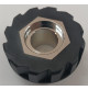 DIN HANDWHEEL BLACK FOR OUTLET - TKPXCV802BK - XSSCUBA